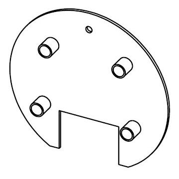 Norlys Akcesoria 159B uchwyt dystansowy