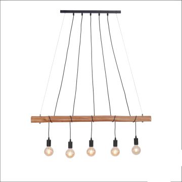 Paul Neuhaus DAMIAN 15515-18 lampa wisząca 5x60W/E27   ip20