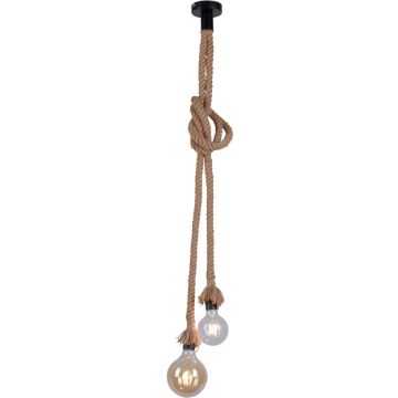 Paul Neuhaus ROPE 15482-18 lampa wisząca 2x15W/E27   ip20