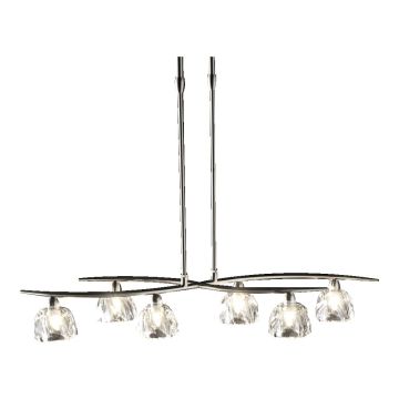 Prezent SAMBA 1558 lampa wisząca 6x40W/G9 IP20
