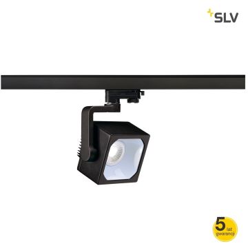 SLV EURO CUBE 152780 reflektor na szynę 60º 1x26W/LED 2740lm 4000K IP20