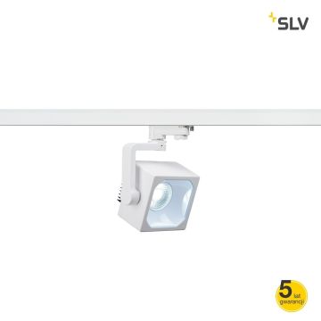 SLV EURO CUBE 152781 reflektor na szynę 60º 1x26W/LED 2740lm 4000K IP20