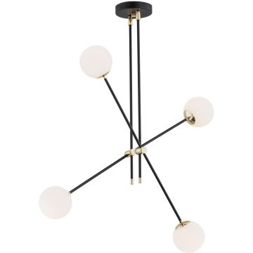 Argon ABSTRACT 1696 lampa wisząca 4x7W/E14  IP20