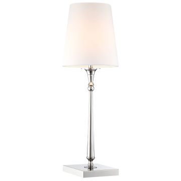 Cosmolight AUSTIN T01210NI-WH lampa stołowa 1x40W/E27 IP20