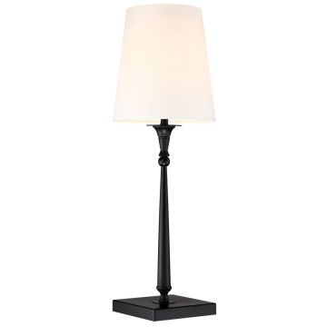 Cosmolight AUSTIN T01241BK-WH lampa stołowa 1x40W/E27 IP20