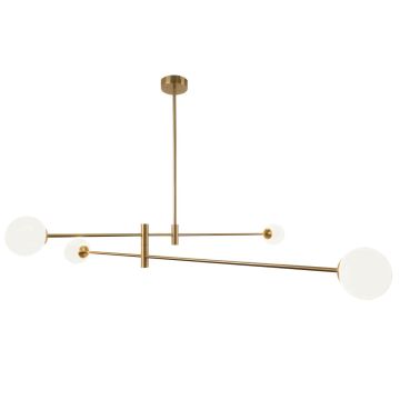Cosmolight CAPE TOWN P04167BR lampa sufitowa 4x6W/G9 IP20