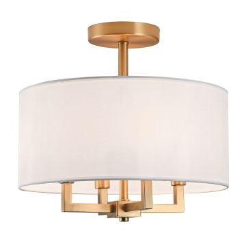 Cosmolight LILLE C04913BR-WH lampa sufitowa 4x40W/E14 IP20