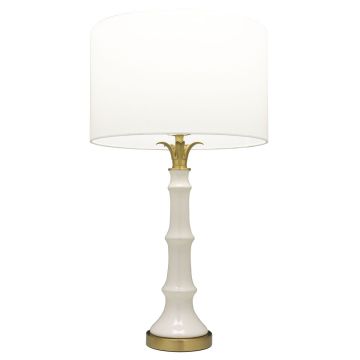 Cosmolight LOBOC T01019BR-WH lampa stołowa 1x40W/E27 IP20