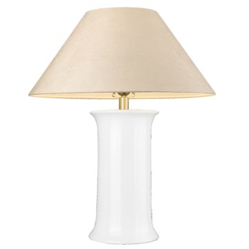 CosmoLight MONROE T01869BR-WH lampa stołowa 1x40W/E27   IP20