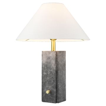 CosmoLight ORLEANS T01487BR-WH lampa stołowa 1x40W/E27   IP20