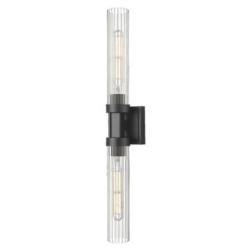 CosmoLight QUINCY W02873BK kinkiet 2x40W/E27   IP20
