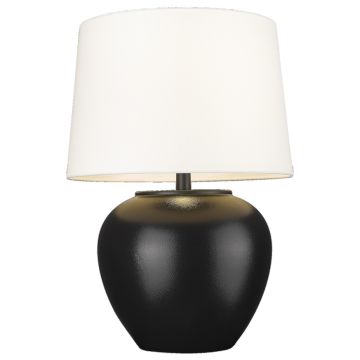 CosmoLight ROSETTE T01876BK-WH lampa stołowa 1x40W/E27   IP20
