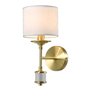 CosmoLight SUTTON W01845BR-WH kinkiet 1x25W/E14   IP20