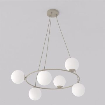Emibig AZURA 1637/6 lampa wisząca 6x10W/E14 IP20
