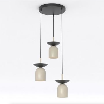 Emibig EGO 1612/3PREM lampa wisząca 3x10W/E14 IP20