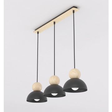 Emibig KAKI 1676/3 lampa wisząca 3x15W/E27 IP20