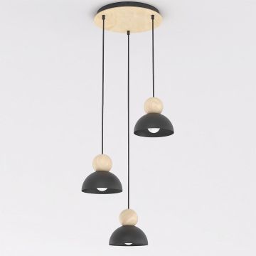 Emibig KAKI 1676/3PREM lampa wisząca 3x15W/E27 IP20