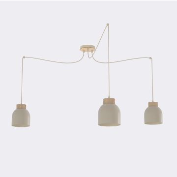 Emibig KRU 1624/3 lampa wisząca 3x15W/E27 IP20