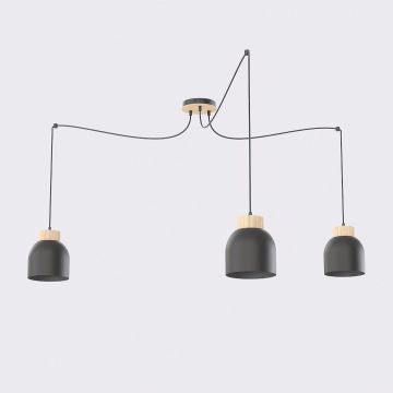 Emibig KRU 1626/3 lampa wisząca 3x15W/E27 IP20