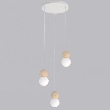 Emibig LOOP 1674/3 lampa wisząca 3x8W/G9 IP20