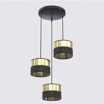 Emibig LUX 1649/3PREM lampa wisząca 3x15W/E27 IP20