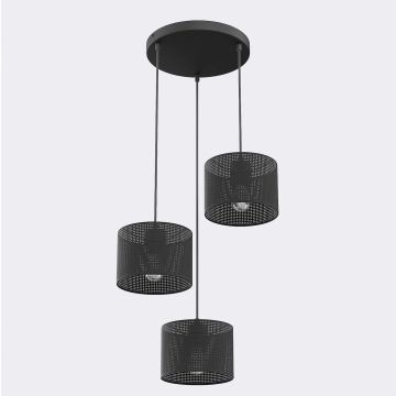 Emibig LUX 1670/3PREM lampa wisząca 3x15W/E27 IP20