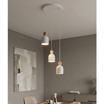 Emibig MESI 1693/3PREM lampa wisząca 3x8W/GU10 IP20