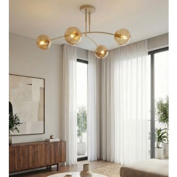 Emibig PREGOS 1686/4 lampa sufitowa 4x10W/E14 IP20