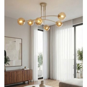 Emibig PREGOS 1686/6 lampa sufitowa 6x10W/E14 IP20