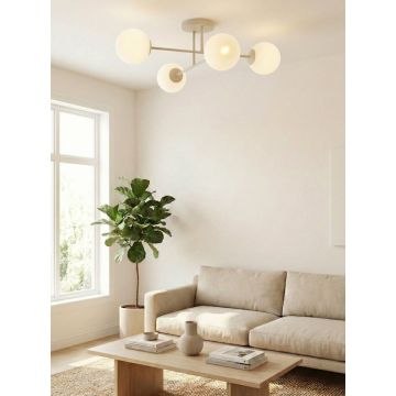 Emibig ROMA 1635/4 lampa sufitowa 4x10W/E14 IP20