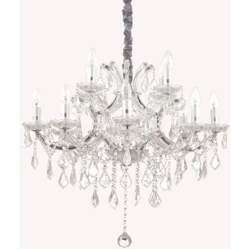 Ideal Lux NAPOLEON 167251 żyrandol 12x40W/E14   ip20