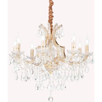 Ideal Lux NAPOLEON 167398 żyrandol 8x40W/E14   ip20