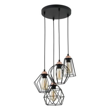 TK Lighting GALAXY 1643 lampa wisząca 4x60W/E27 