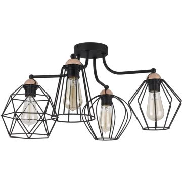 TK Lighting GALAXY 1645 plafon sufitowy 4x60W/E27 