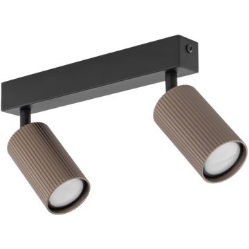 Tk Lighting TUNE BROWN 16147 spot 2x10W/GU10   IP20