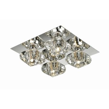 AZzardo RUBIC 1798-4X plafon sufitowy 4x40W/G9 