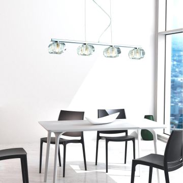 AZzardo RUBIC 1798-4P lampa wisząca 4x40W/G9 