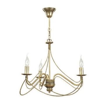 Emibig TORI 3 GOLD 170/3 lampa wisząca 3x10W/E14 IP20