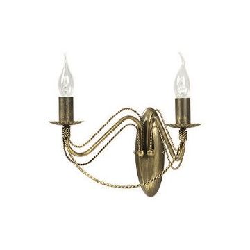 Emibig TORI K2 GOLD 170/K2 kinkiet 2x10W/E14 IP20