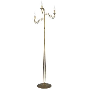 Emibig TORI LP3 GOLD 170/LP3 lampa podłogowa 3x10W/E14 IP20