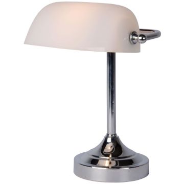 Lucide BANKER 17504/01/11 lampka stołowa 1x40w/e14   ip20