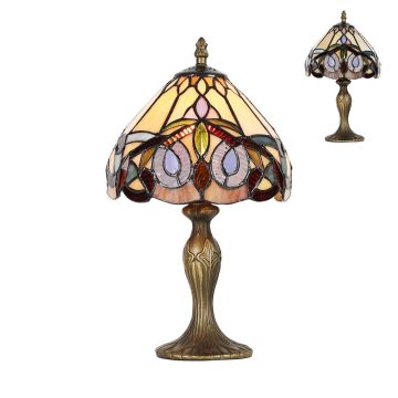 Prezent TIFFANY XXI. 1705 lampka stołowa 1x40W/E14 IP20
