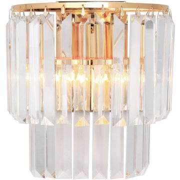 Zuma Line AMEDEO 17106/2W-GLD kinkiet 2x40W/E14   