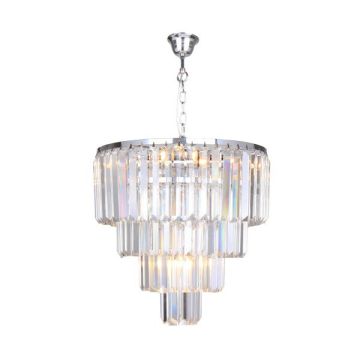 Zuma Line AMEDEO 17106/4+1-CHR lampa wisząca 5x40W/E14   