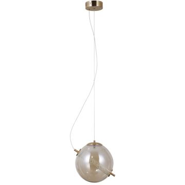 Italux Nola PND-34366-HBR-AMB lampa wisząca 1x12W/LED 1020lm 3000K IP20
