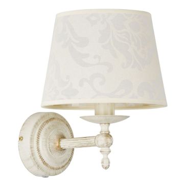 Alfa ROKSANA WHITE 18530 kinkiet 1x40W/E14 