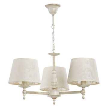 Alfa ROKSANA WHITE 18533 żyrandol 3x40W/E14 
