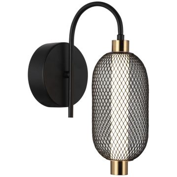 Italux Marco WL-84283-1-BK kinkiet 1x6W/LED 310lm 3000K IP20