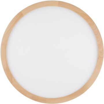 Tk Lighting AQUA WOOD 18008 plafon sufitowy 1x15W/LED 4980lm 3000K, 4000K, 6500K IP54