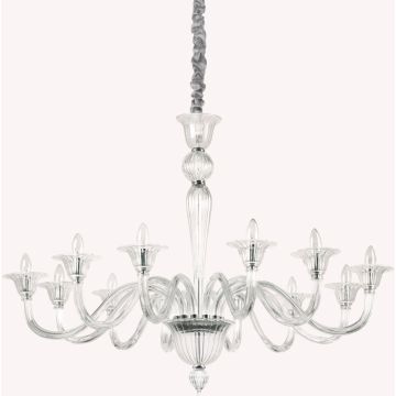 Ideal Lux BRIGITTA 199375 żyrandol 12x40W/E14   ip20